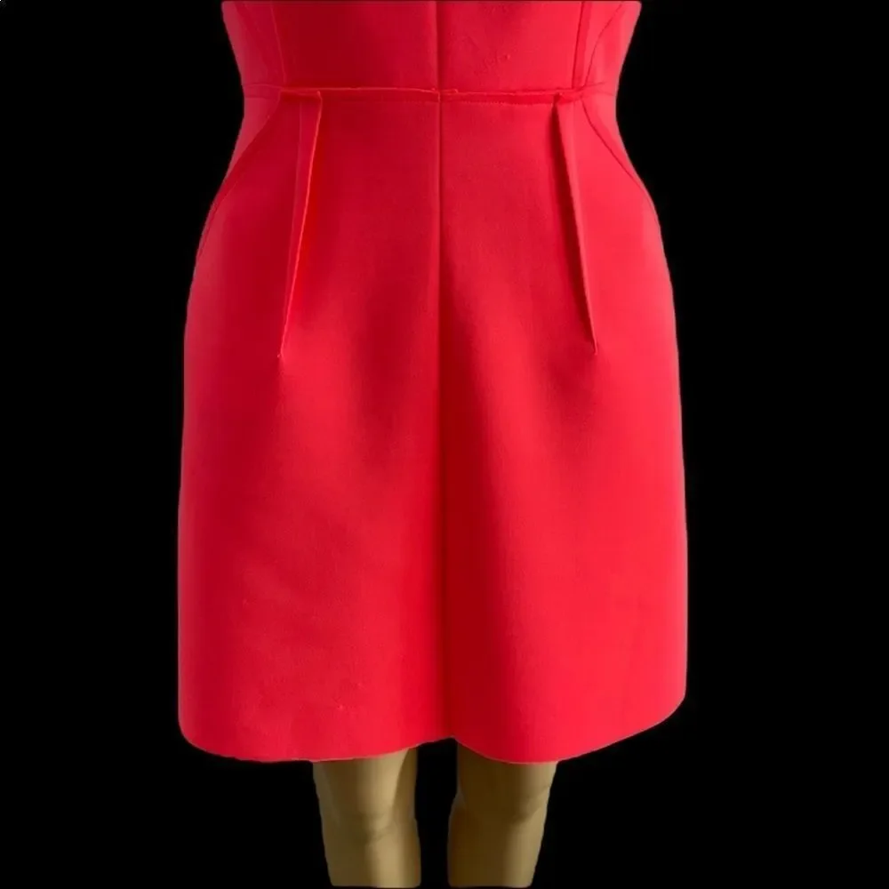 Stains Milly Hot Pink Cocktail Party Dress 4‎